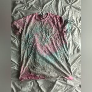 Women’s Adult Tie Dye Hawaiian Shirt Maui Hawaii HI